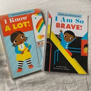 FREE with purchase!  Children's Book Set - 'I Know A Lot!' and 'I Am So Brave!'